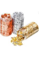 Sodee Gold Foil Flakes for Nail Art Resin Art Kit
