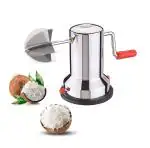 Ojas Stainless Steel Coconut Scraper | Coconut Grater | Coconut Crusher | Coconut Shredder |