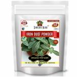 SANSAR AGRO Iron Dust Powder Essential Powerful Organic Magnetic active Iron Powder Fertilizer for Best Growth of Plants (400 gm)