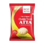 Magik Cook Premium Quality 100% Whole Wheat Chakki Fresh Atta 0% Maida (Pack of 5KG)