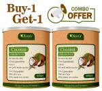 KURAIY Coconut Wax for Smooth Hair Removal - 800gm Coconut extracts For all skin types Removes Tan, Dead Skin For Arms, Legs and Full body (Pack of 2)