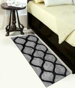 LYRA Polyester Runner Rug/Bedside Runner Carpet for Bedroom, Home and Living Room