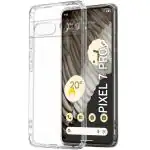 RUPELIK (Totu Google Pixel 7 Pro Transparent) Soft Silicone Edge to Edge Protection Back case Cover for Google Pixel 7 Pro ( Transparent)