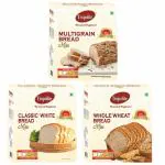 Tropolite Bread Mix Combo Pack - ( Multigrain 500 g, Whole Wheat Bread 500 g, & Classic White 500 g )