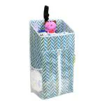 PrettyKrafts Nursery Organizer and Baby Diaper Caddy Hanging Diaper Organization Storage for Baby Essentials /Hang on Buckle, Changing Table or Wall