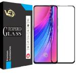 VILLA Tempered Glass for VIVO V17 PRO| Screen Protector Full HD Quality Edge to Edge Tempered Glass for VIVO V17 PRO(Black)