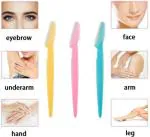OPTRA-Finyuv Eyebrow Razor Facial Hair Remover Trimmer Eye Brow Shaver Face Care (Set Of 3)