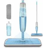 Dash Stainless Steel Microfiber Floor Cleaning Spray Mop with Removable Washable Cleaning Pad and Integrated Water Spray Mechanism,360 Degree Easy Floor Cleaning DL80(Multicolour)