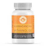 Holy Natural - The Wonder of World Ashwagandha powder capsule (120 cap), For Stress Relief, Improve Muscles & Bones, Boost Energy Power, General Wellness.