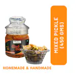 Perzadhi Mixed Pickle | All Natural | Mix Achar | Ghar ka achar, 450 gm (Mixed Pickle)