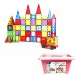 Braintastic Centurian 100 Pieces Magnetic Tiles Building Blocks Toys for Kids