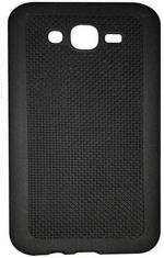 Mcase Rubber Black Back Cover For Samsung On5 Pro