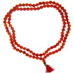 SHIVOHAM Red Men and Women Stone Hakik Mala Chains
