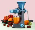 GRECY Best Portable Manual Carrot Juicer Machine For Fruits And Vegitable For Fruit Juicer Machine For All Fruits Steel And Handle Vacuum Locking System