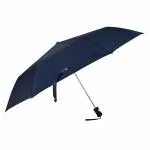Fendo Tesla 3 FOLD AUTO Open 23.5 Inch Sun And RainProof Regural Umbrella For Men And Women (Navy Blue)