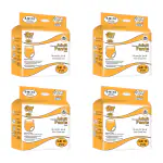 BON BON Premium Small Adult Diapers Pant Style (S-M- 19-42 INCH) Pull Up Diapers SM 40 PCS With Soft Ultra Leak Guard and Anti-Bacterial Absorbent Core (S-M Pack of 4)