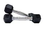 NITFIT HEX DUMBBELLS 1 KG (PAIR)