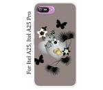 Mitzvah Multicolor Silicon Grip Case Mobile Back Cover for Itel A25, Itel A25 Pro