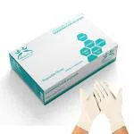 AM SAFE-X Disposable Latex Medical Examination Gloves Powdered, Non-Tearable, Made In Malaysia Pieces 