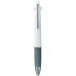 uni-ball Jetstream MSXE5-1000 0.7 mm Ball Pen & 0.5 mm Mechanical Pencil, Multicolor Ink, White Body, Pack of 1