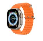 MELBON Wave Astra Smart Watch Bluetooth Calling Bluetooth Dialpad Information Motion Record Heart Rate Blood Pressure Monitoring Physical Training Sleep Detection Music Smart Watch (Orange)