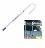 Vayinato Glass Aquarium Fish Tank Hanging Thermometer Suits Upto 8Mm Glass