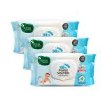 Mother Sparsh 98 Percentage Water Based Scented Wipes Plant Derived 80 Pcs (Pack Of 3)