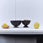 Beetroots Eco-Friendly Coconut Shell Decorative Bowls with Stand, Modern Design, Sustainable and Stylish, Adds A Touch of Nature-Inspired Beauty to Your Space