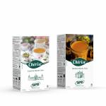 Cherise Tapri Calcutta Elaichi Chai and Mumbai Masala Chai Combo Pack | 14 Cups Instant Chai Packets