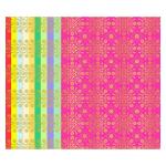 Lakeer A4 Printed Decorative Paper Pack of 10 Sheets 180-210GSM Thick Pre Printed Paper for Origami, Scrapbooking, Hobby Crafts, Project Work, etc (Round O Round)