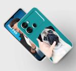 Retroart Back Cover for itel P40 cute pug vodaphone hutch pug doggy tommy new stylish printed designer back cover and case for mobile phone