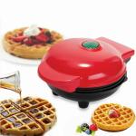 MOSTSHOP 3 in 1 Mini Waffle Maker Machine, Electric Non-Stick Round Waffles Maker Iron Cast for Home