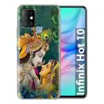 Fashionury Printed Soft Silicone Designer Pouch Mobile Back Cover for Infinix Hot 10 / Hot 10 Case and Covers | for Boys & Girls -P028