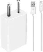Maxxcen NA 2.4 A Mobile 2.4 Fast Charger Accessory Combo for Android mobile Charger with Detachable Cable (White)