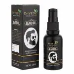 Dr Vedic Beard Hair Growth Oil For Faster Beard Growth & Thicker Looking Beard, Beard-Oil For Patchy & Uneven Beard (30Ml)