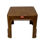 Mango Sandal Wood Finish Plastic Table