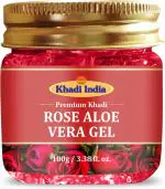 Premium Khadi Rose Aloevera Gel, 100 G
