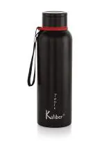 Kaliber -Tonic 900 ThermoSteel Bottle | 3 Insulation, SUS 304 Inside | 900ml | 24 Hr Cold Hot | Rust & Leak Proof | Home, Office, Travel, Treking - Vacuum Insulated Flask Bottles (900 ml, Black)
