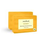 VEDANUM Moisturizing Pure Honey Natural Soap 75 g (Pack of 2)