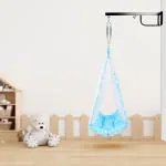 Made2Craft Baby Sleep Swing-cradle with attached net - Blue