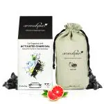 Aromahpure Premium Car Perfume Flakes with Activated Charcoal 50 gm -Dark Flirt - Grapefruit Air Purifier with Fresh Fragrances, Car Air Freshener, Hanging Car Perfume-(Pack Of 1)