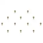 Comet Busters Golden Stone Bindi For Women