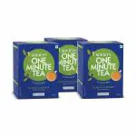 Society One Minute Tea | Elaichi Flavour | Made with Cardamom | Flavoured Instant Tea | 14g X 10 Sachets (140g) | Pack of 3