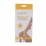 Clamy Honey Extract Instant Hair Removal Full Body Wax Strips - 20 Pcs