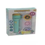 AB TOY WORLD Mini Slide Projector for Kids with 3 Slide and Animated Pattern, Flashlight Torch for Kids, Projector Torch, Educational Learning Toy, Education Learning Night Light