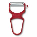 Victorinox, Multipurpose RAPID Peeler/ Vegetable SCRAPPER, Julienne Edge, Red, Swiss Made (6.0934.1)