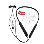 OLYWIN Bt Max Bluetooth Wireless In Ear Earphones With Mic, Magnetic Neckband Bluetooth Headset (Black, In The Ear)