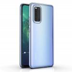 Coverage Rubber Back Cover for Vivo 1933 / Vivo V19 - Transparent