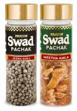Panjon Swad Jeera Goli & Meetha Amla Pachak (Mukhwas Mouth Fresheners) 2 Bottles, 255g