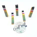 CRAFT WAFT pH Test Paper Strips, pH Strips Indicator pH Measure Full Range 0-14 for Soil and Water Test Pack of 100 Strips Ph Test Strip (1-14)